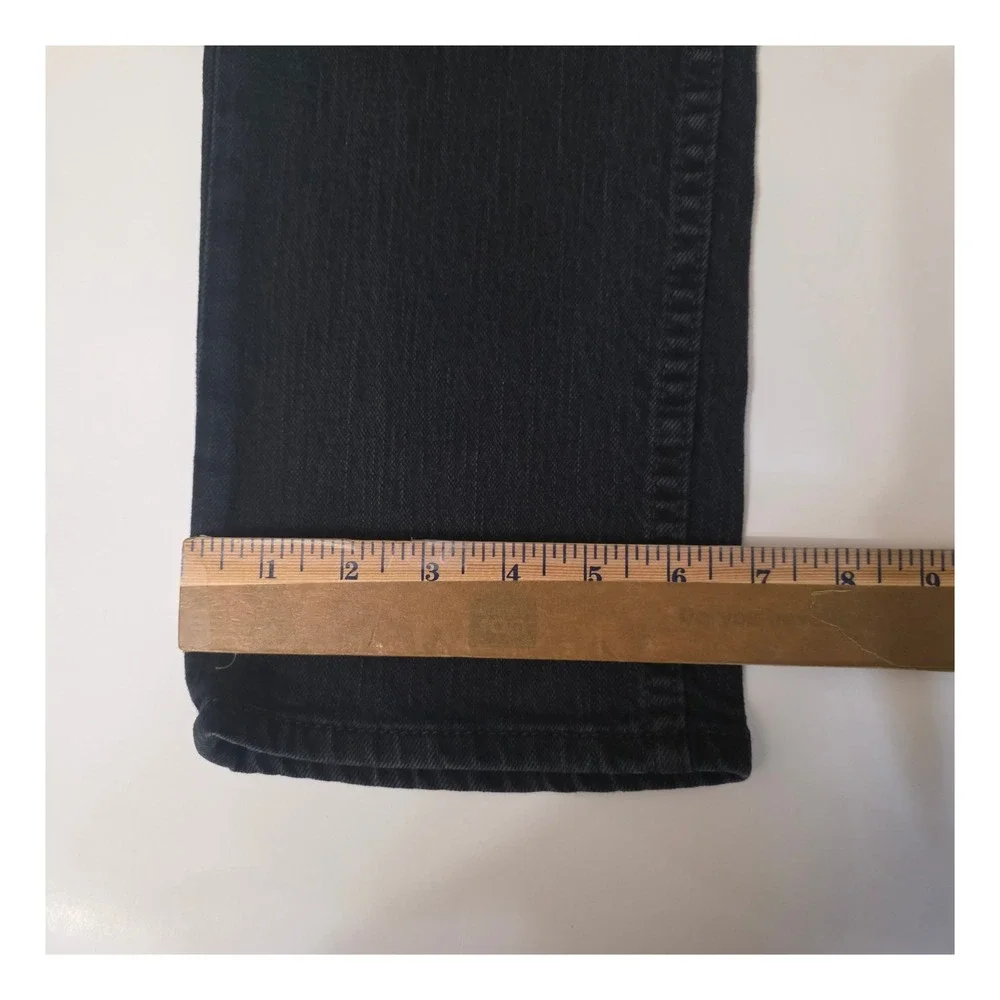 Levis 511 Slim Fit Jeans Mens 32x30 Black Denim Straight Leg Casual 511-0168